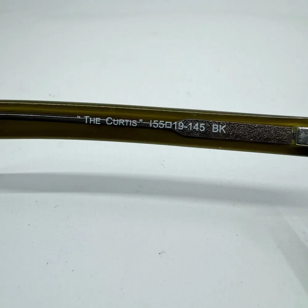 Penguin The Curtis MD Translucent Green Eyeglasses Frames 55-19‎ 145 H12097